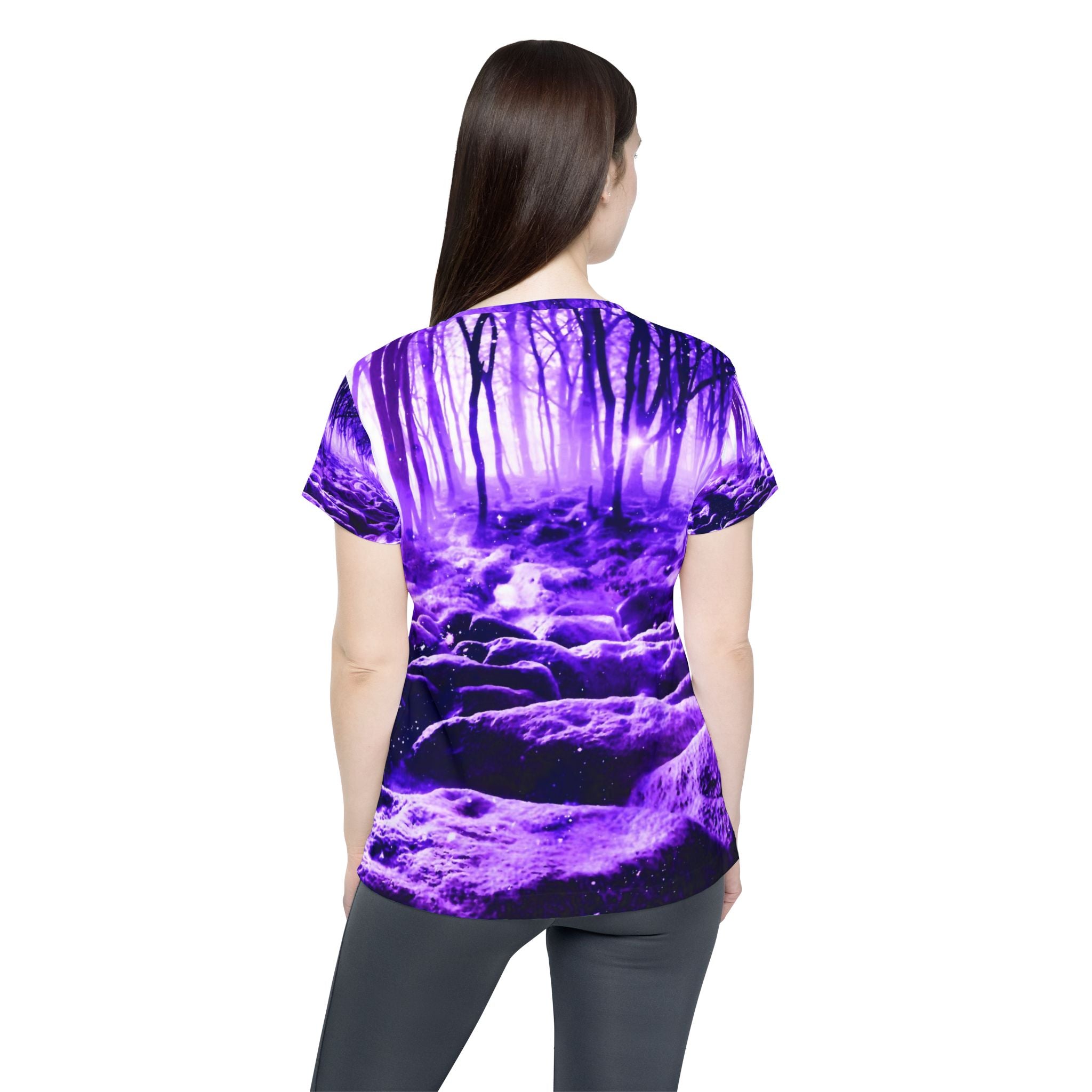 Clearing in the Forest Dreams Women's Sports Jersey