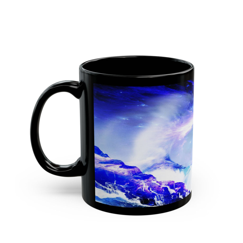 Amethyst Sapphire Serenity Bay Dreams Black Mug