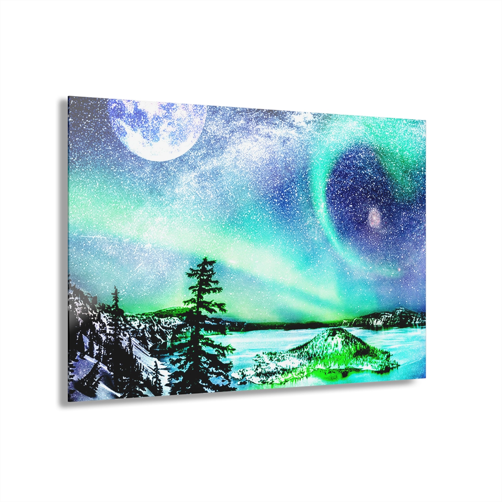 Katerina's Noel Yule Night Dreams Acrylic Prints (French Cleat)