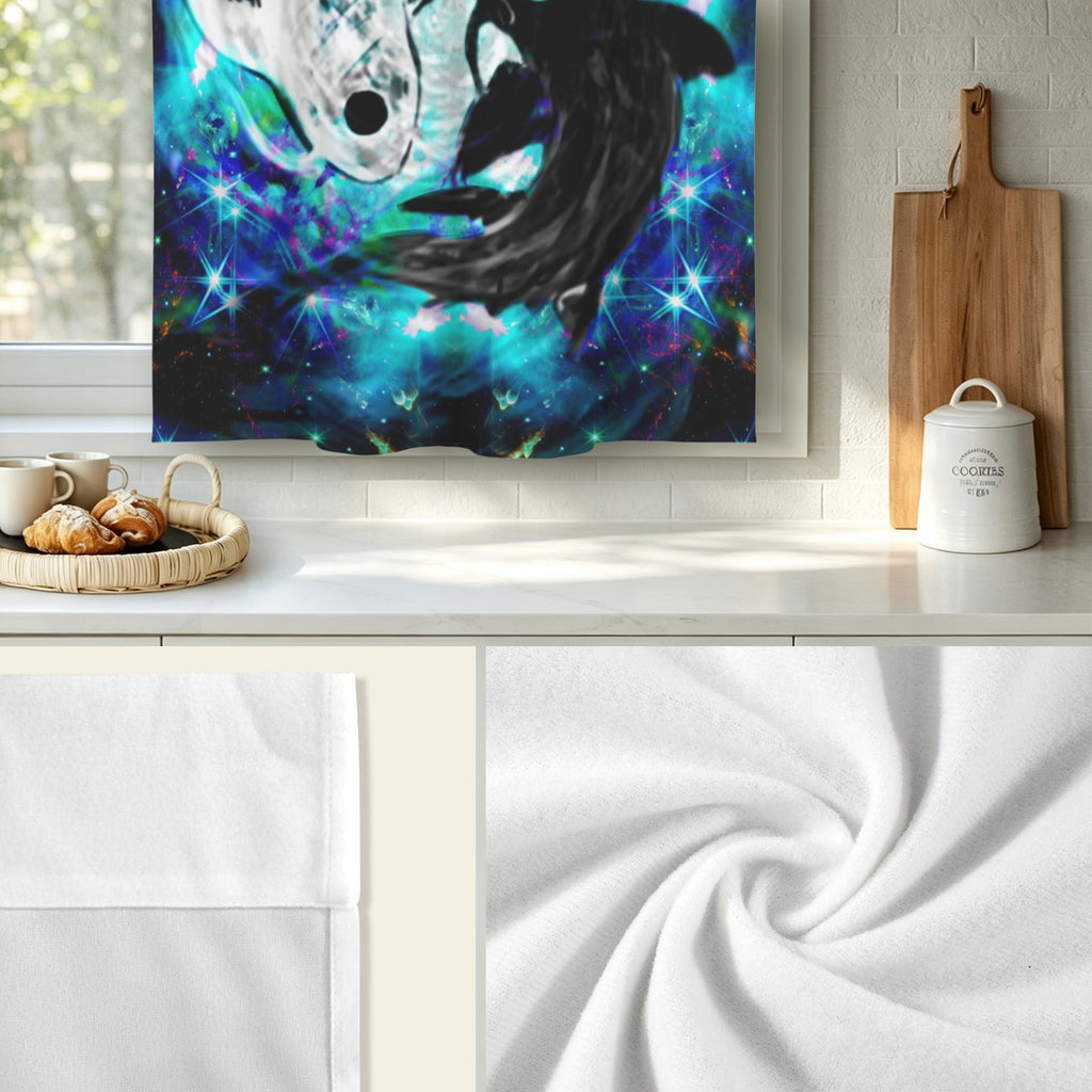 Katerina's Now & Forever Koi Desiresu Window Curtain 52" x 63" ( 1 Piece ) | Ships from USA