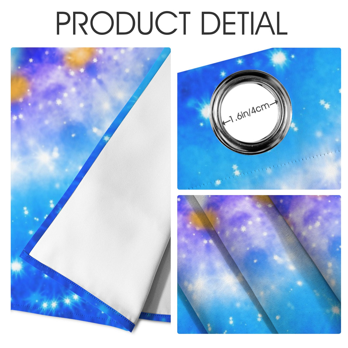 Katerina's Howl's Tomorrow Girl Desires Grommet Curtain 42" x 63" ( 1 Piece ) | Ships from USA