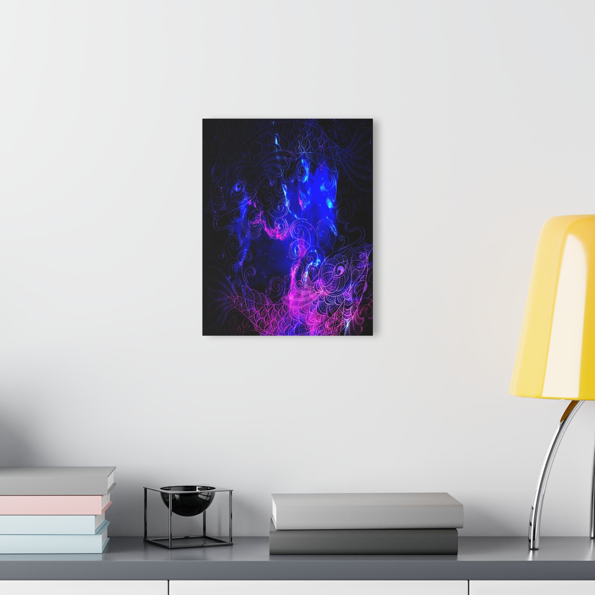 Amethyst Koi Dreams Acrylic Prints (French Cleat Hanging)