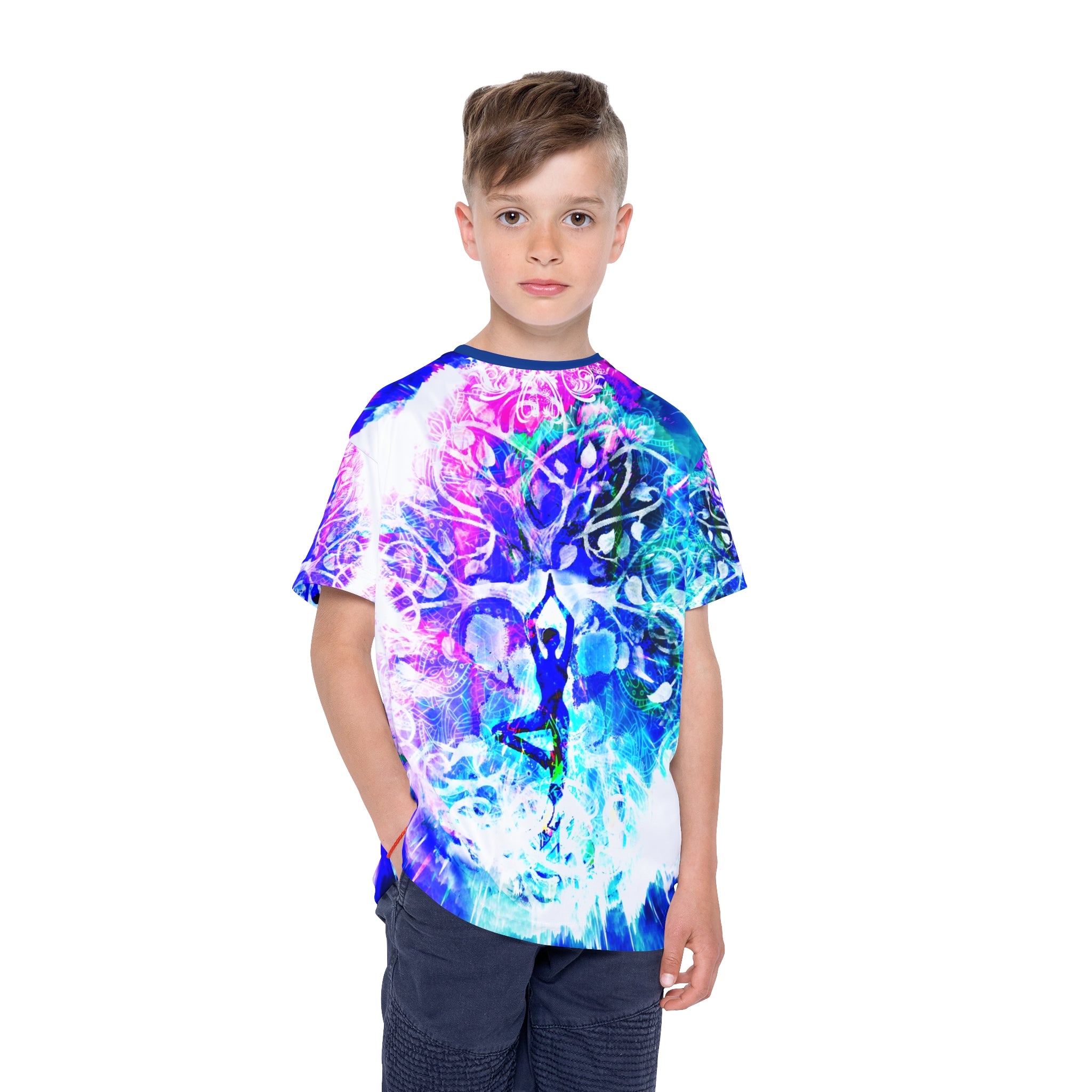 Creation's Desires Namaste Meditations Kids Sports Jersey