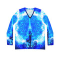 Amen Jin's Blue Sun Parisian Meditations Women's Long Sleeve V-neck