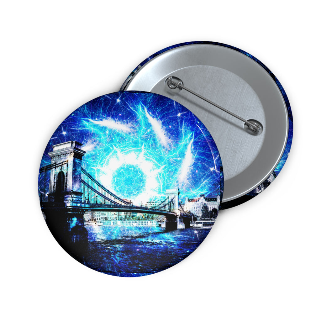 Katerina's Mandala of Dragon Fires Desires Budapest Dreams Pin Buttons