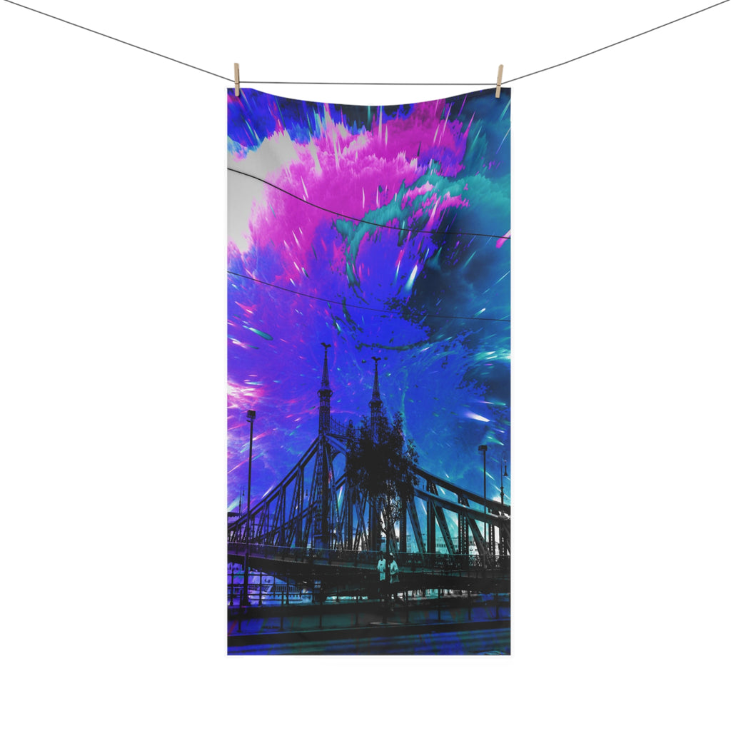 Creation's Liberty Bridge Desires Mink-Cotton Towel
