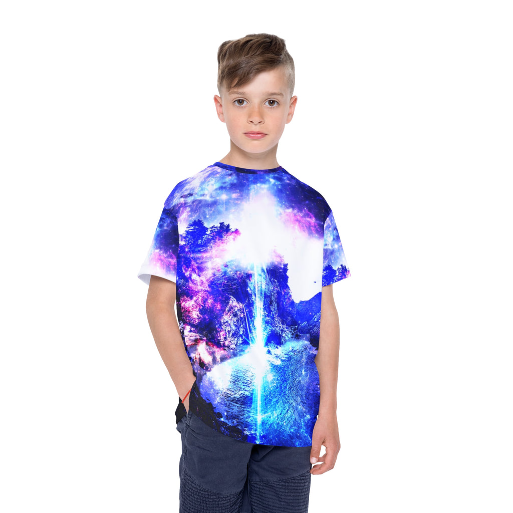 Iridescent Hideaway Cove Dreams Kids Sports Jersey