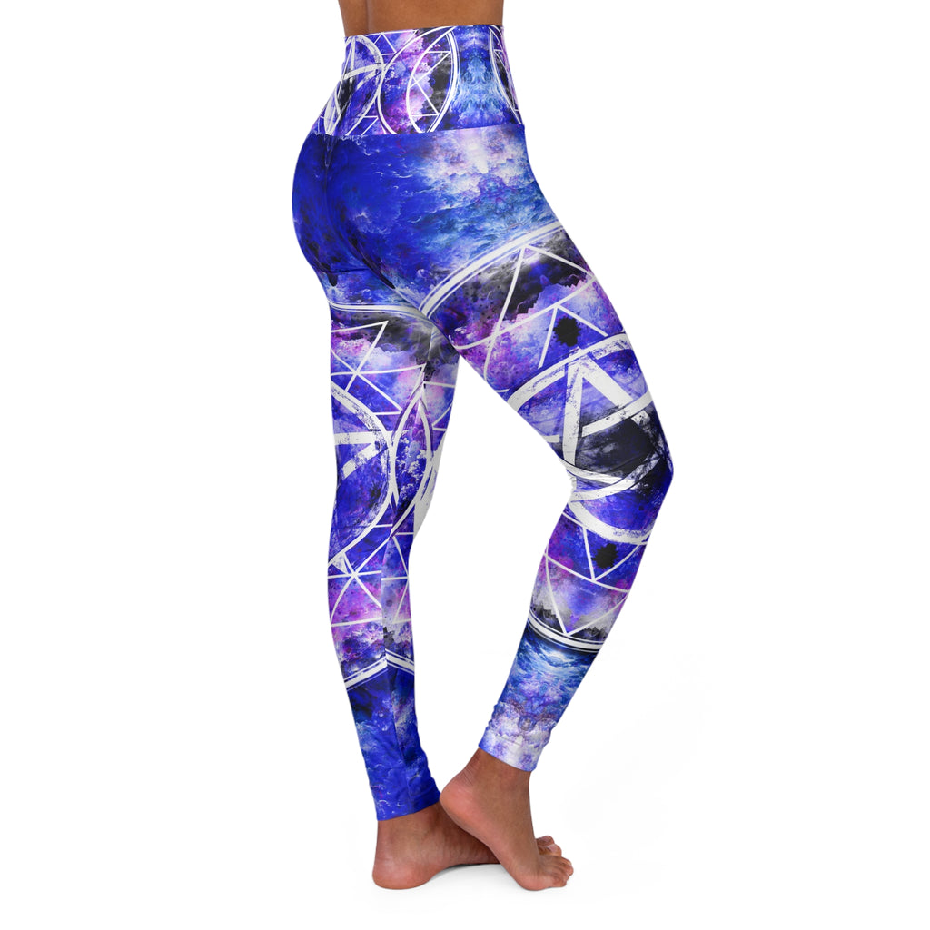 Katerina's I Will Come Again Triple Goddess Meditations Yoga Leggings