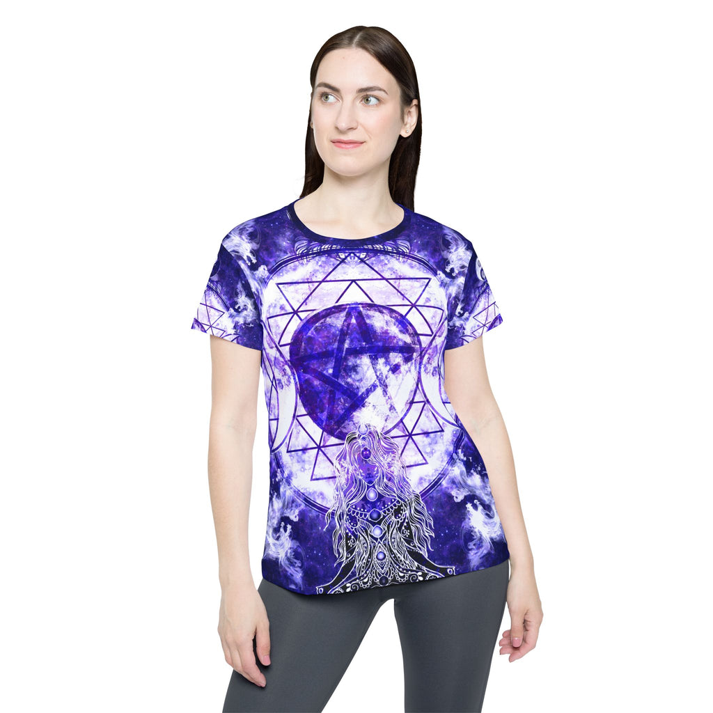 Katerina's Dragon's Eye Magickal Awakening Meditations Women's Sports Jersey