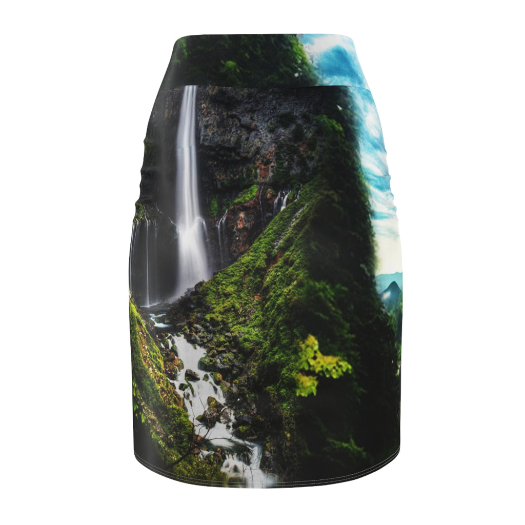 Abalone Lake Dreams Women's Pencil Skirt
