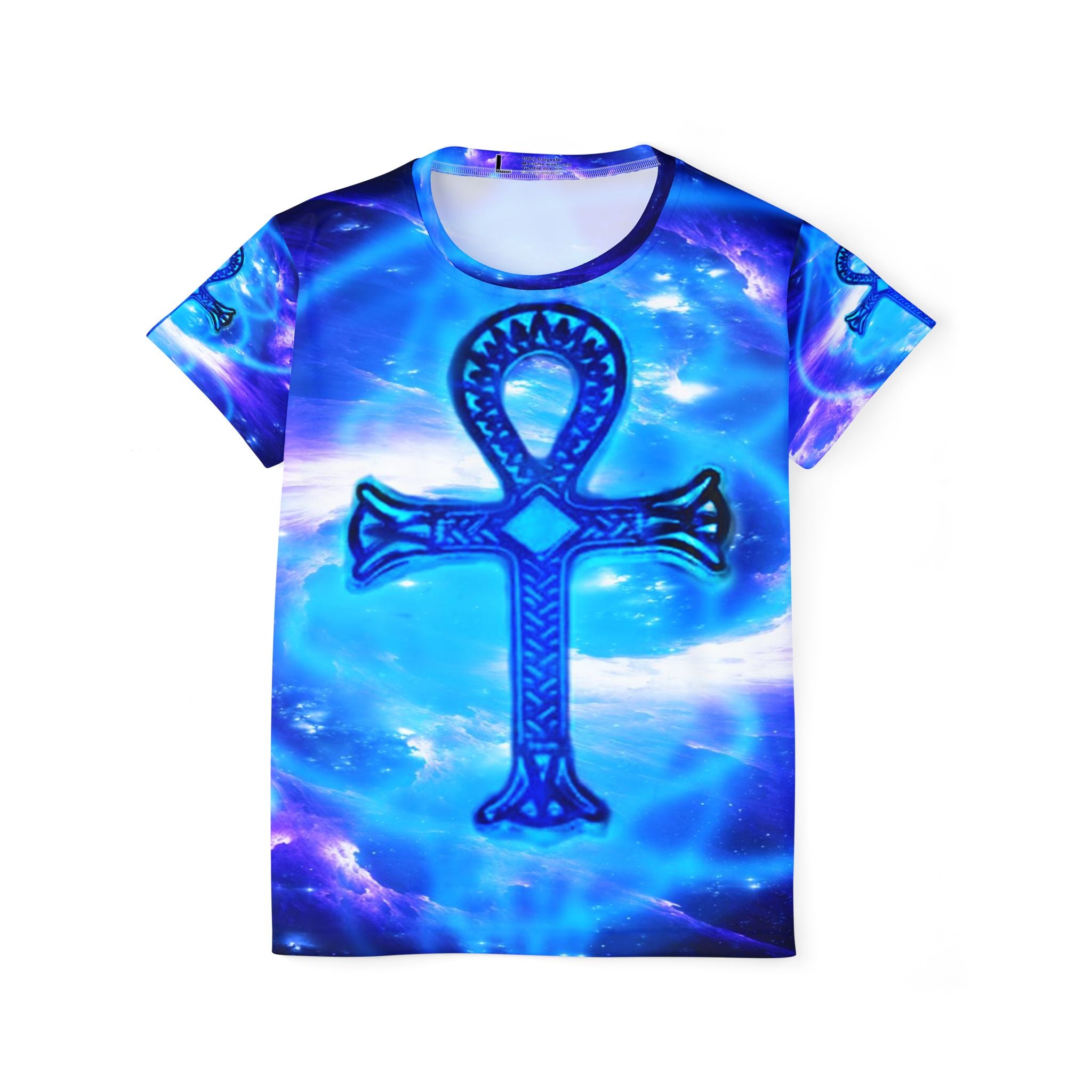 Amethyst Sapphire Ankh Dreams Women's Sports Jersey