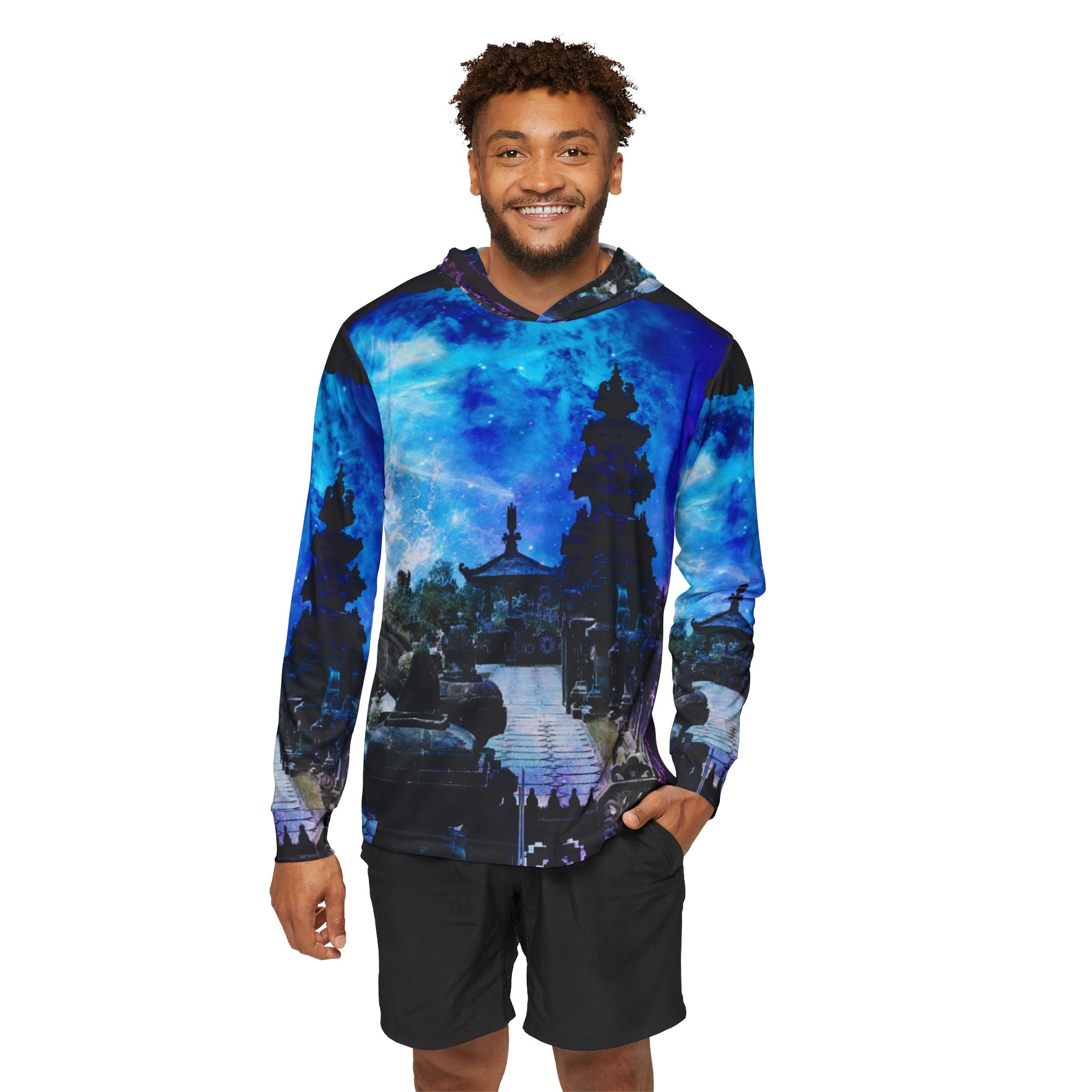 Creation's Heaven Balinese Dreams Men's Sports Warmup Hoodie