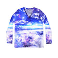 Iridescent DancingSea Dreams Women's Long Sleeved Shirt