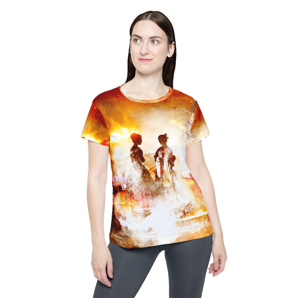 Samhain Eve Salem Harbor Dreams Women's Sports Jersey
