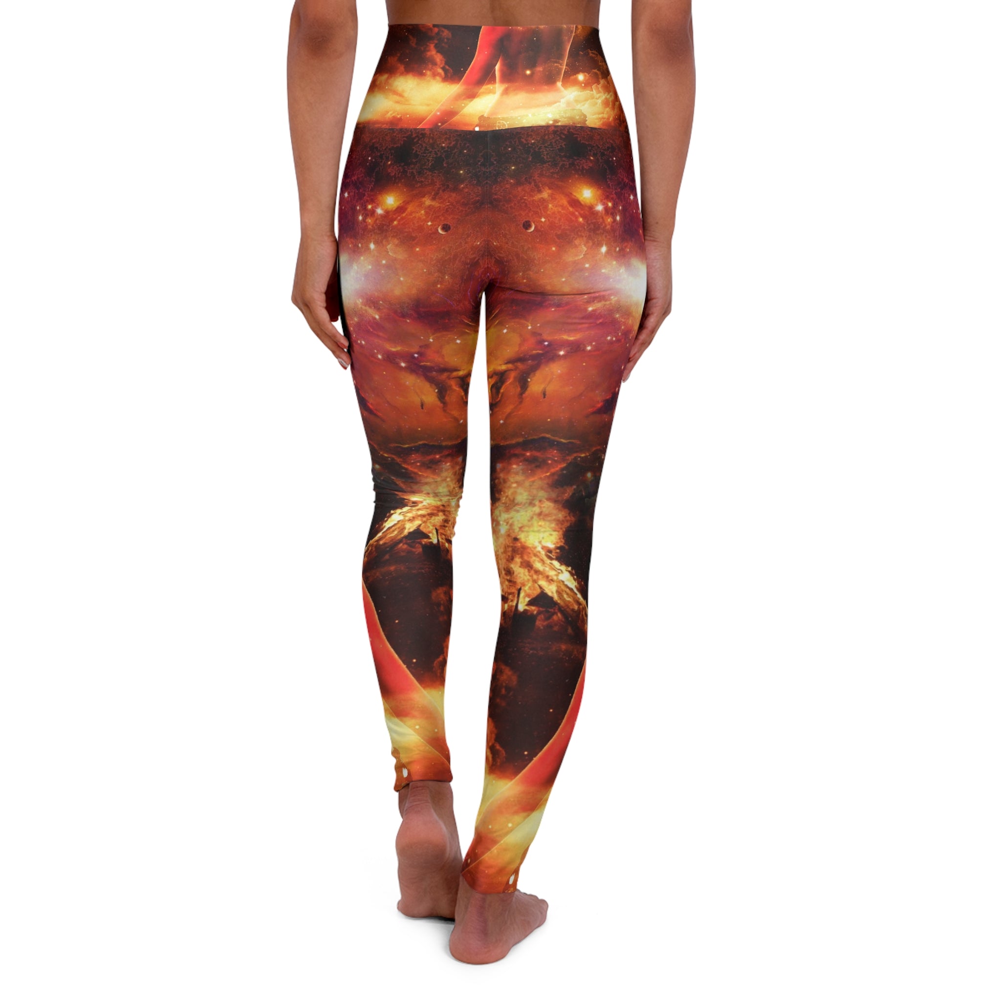 Samhain Magical Night Dreams High Waisted Yoga Leggings