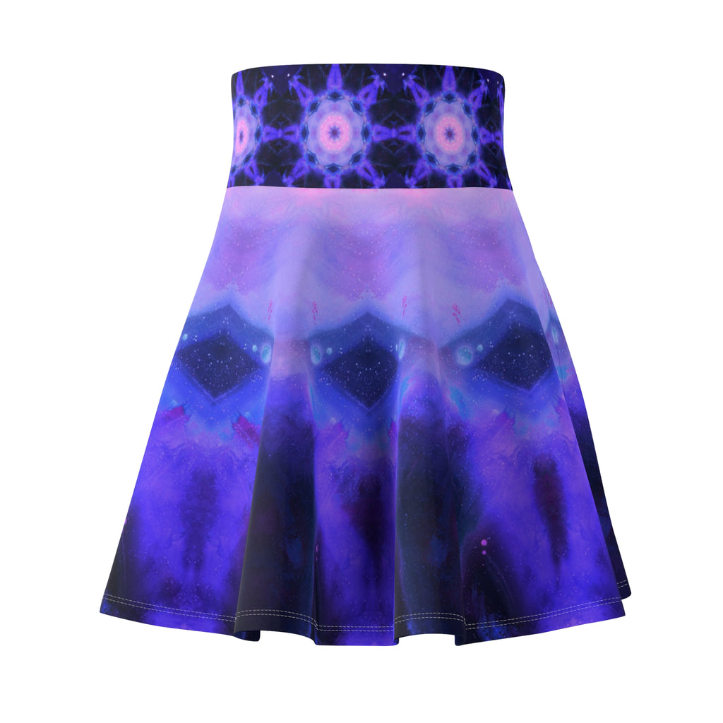 Amen Jin's Vibranium Desires Women's Skater Skirt