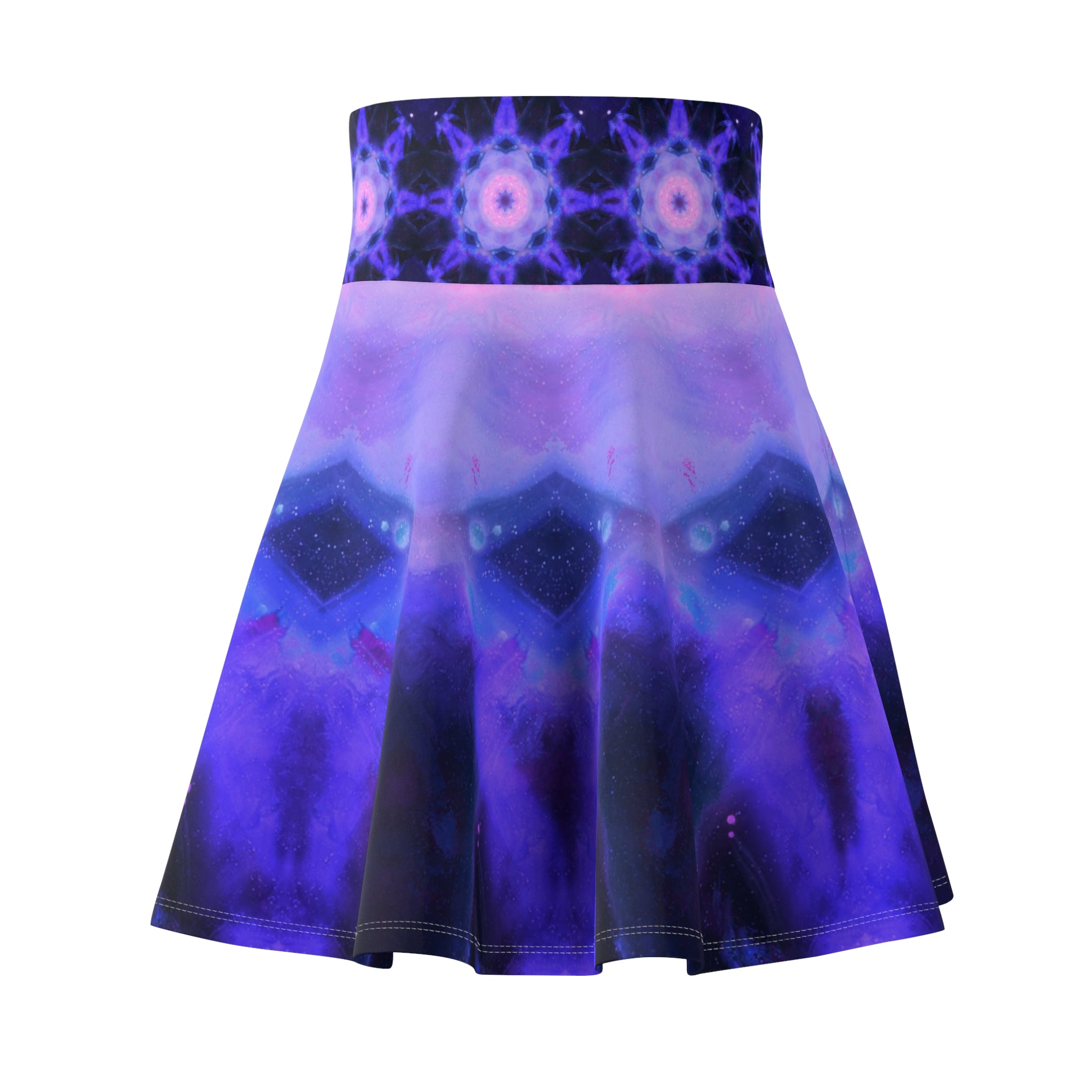 Amen Jin's Vibranium Desires Women's Skater Skirt