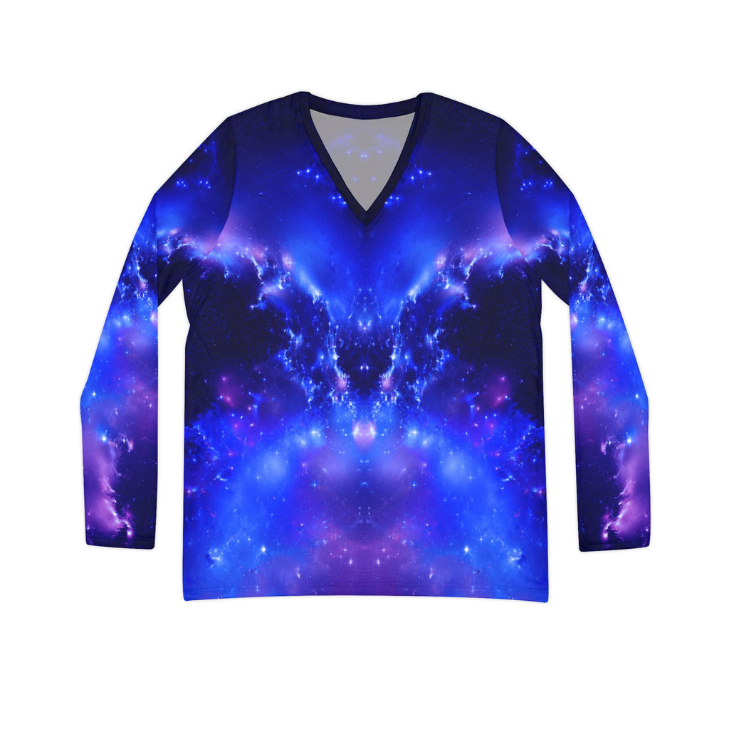 Amen Jin's Dreams Desires Long Sleeve V-neck Shirt