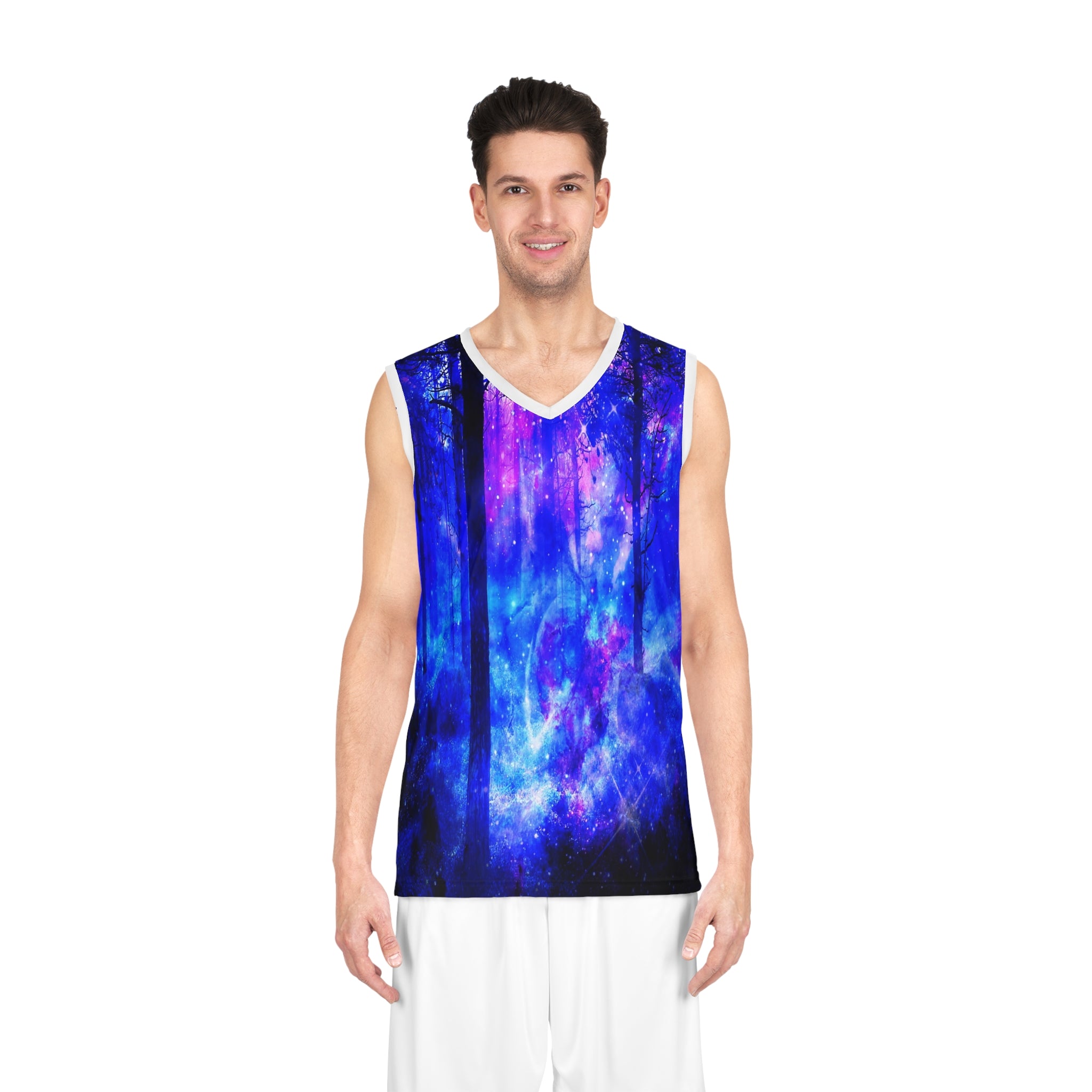 Lover's Creation's Heaven Mystic Night Dreams Basketball Jersey