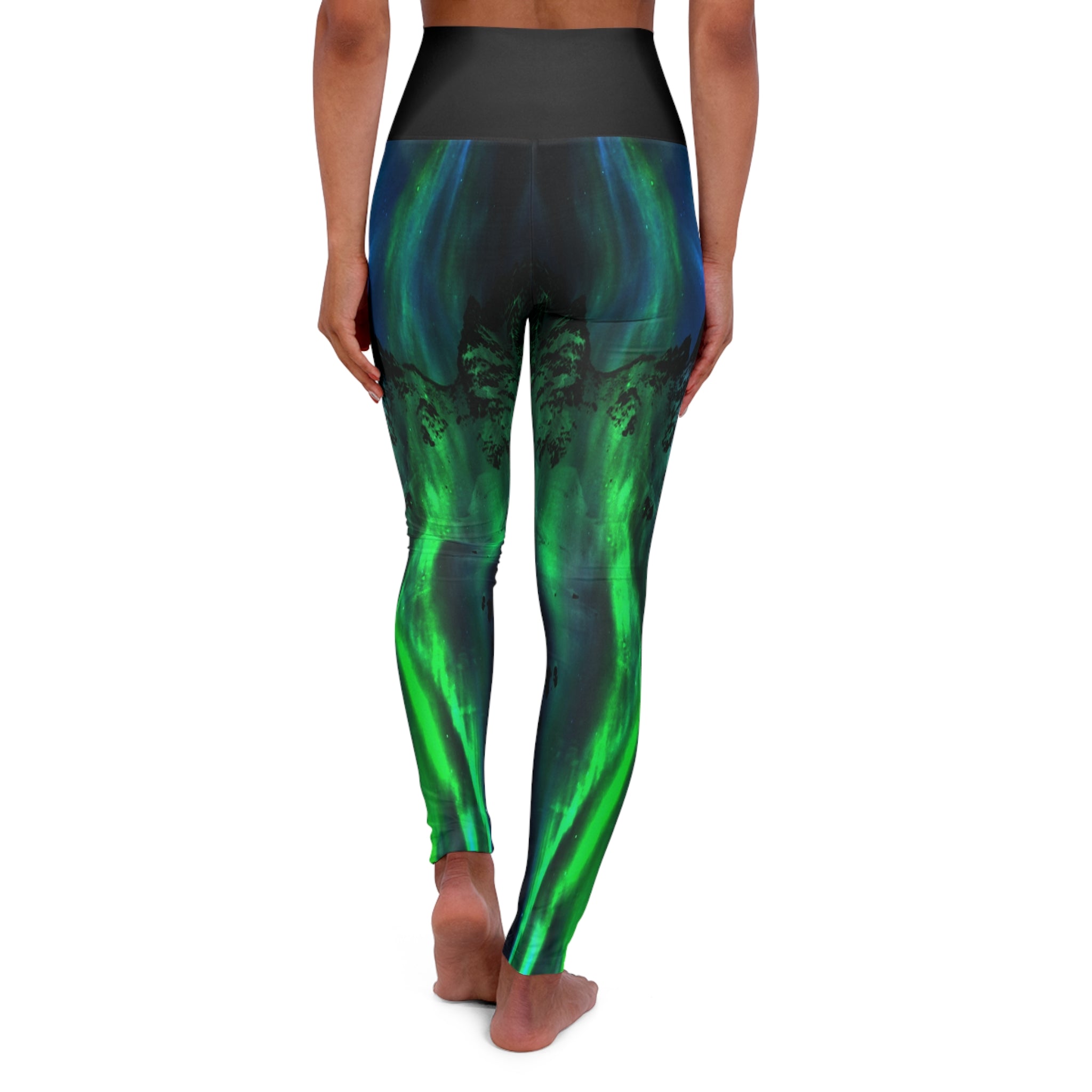 Song of the Mountain Dreams High Waisted Yoga Leggings