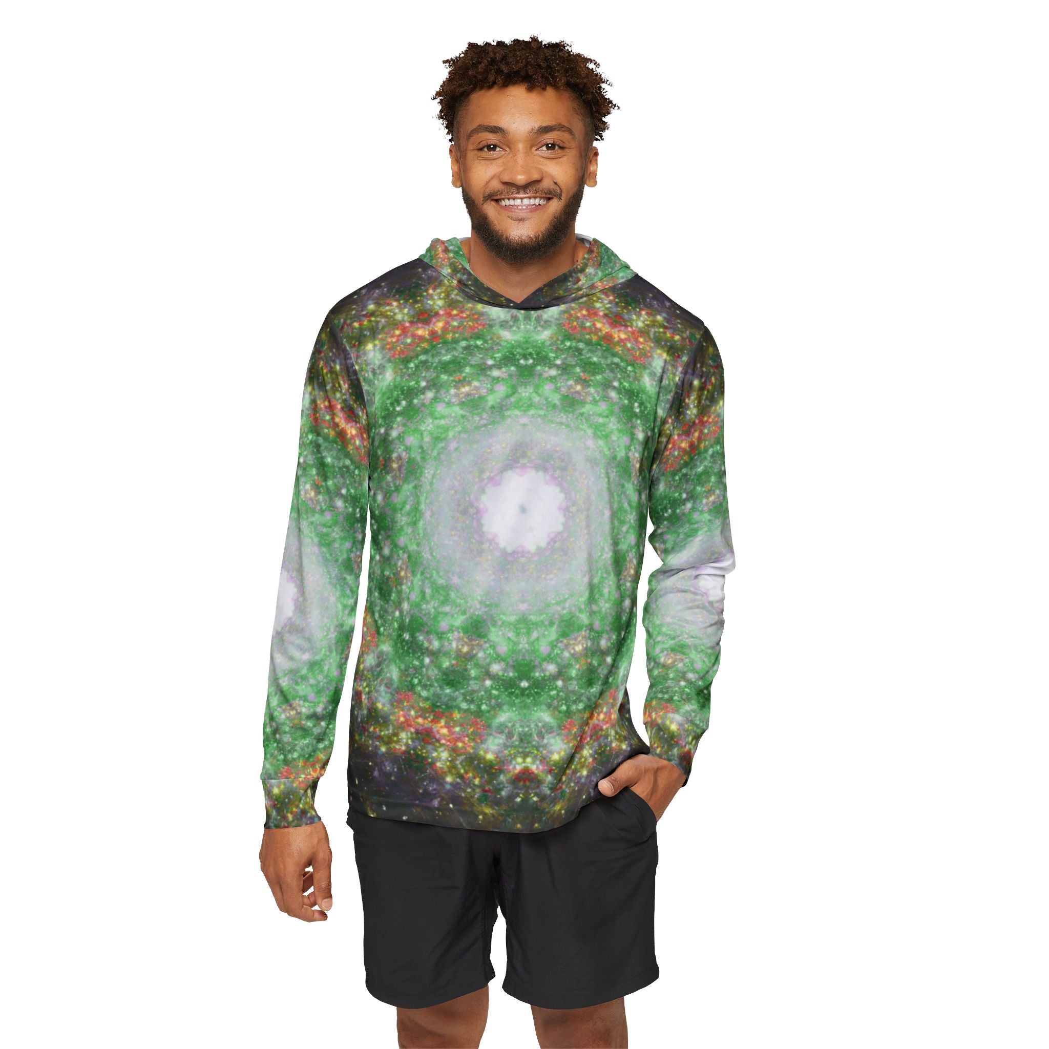 Angelo's Angel Voices Yuletide Desires Men's Sports Warmup Hoodie