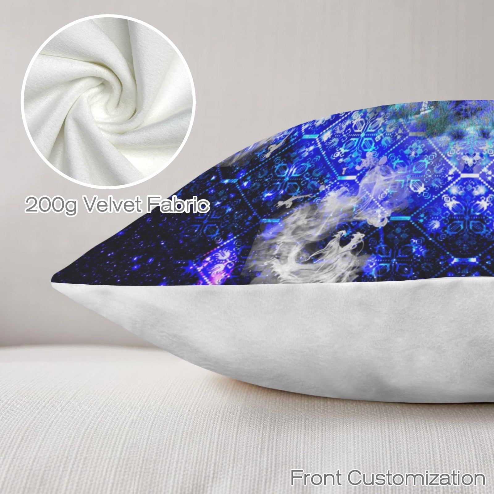 Amen Jin's Katerina's Eros & Psyche Desires Dragoness Dreams Custom Pillow Cases 18" x 18" (2-Pack) | Ships from USA