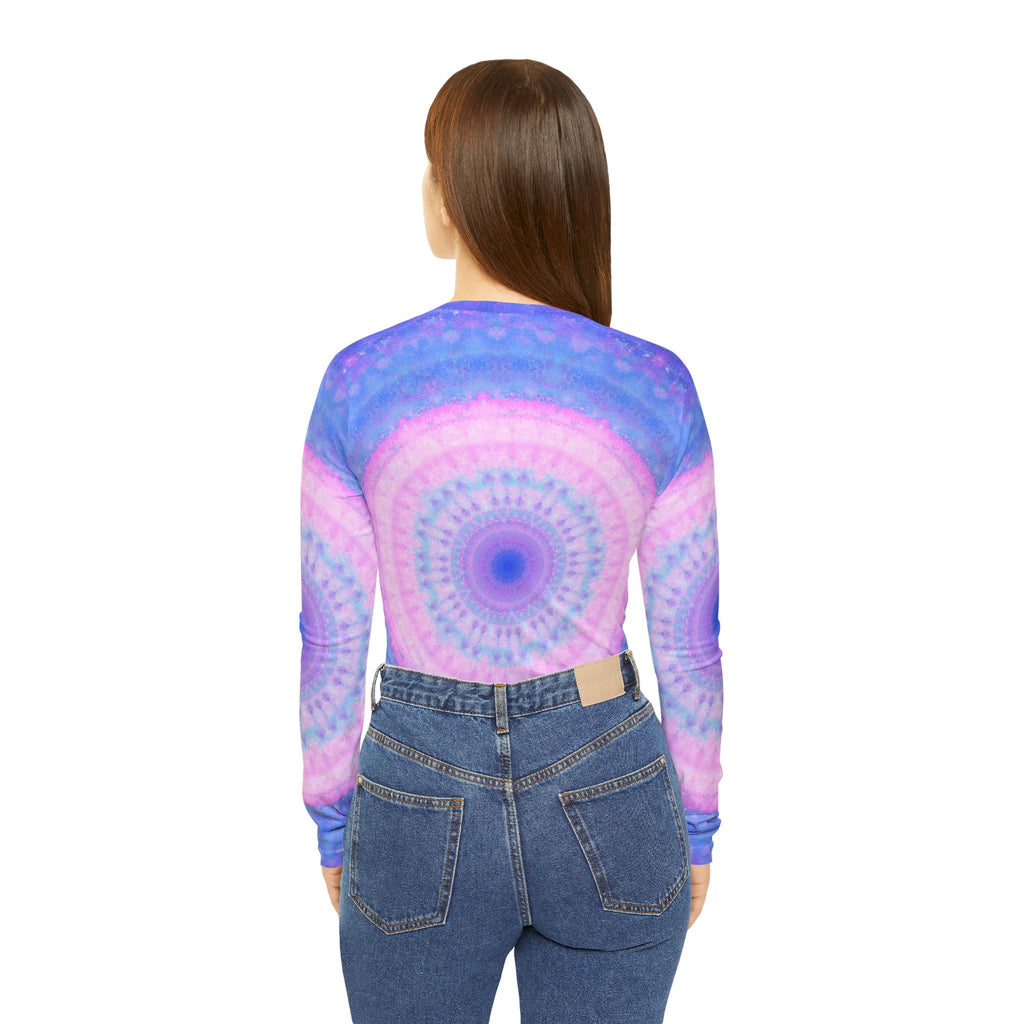 Ad Amorem Amisi Mercy Mirror Desires Long Sleeve V-neck Shirt