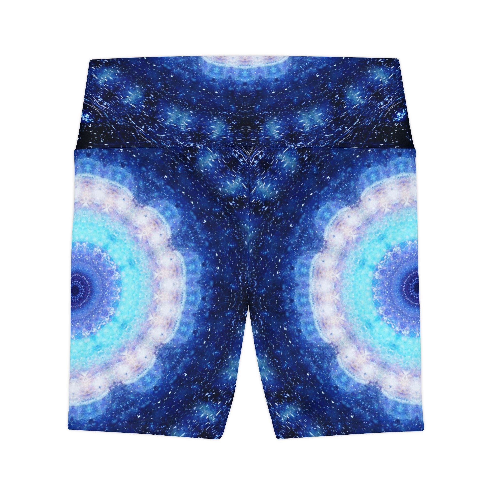 Transcendent Serenity Desires Women's Workout Shorts