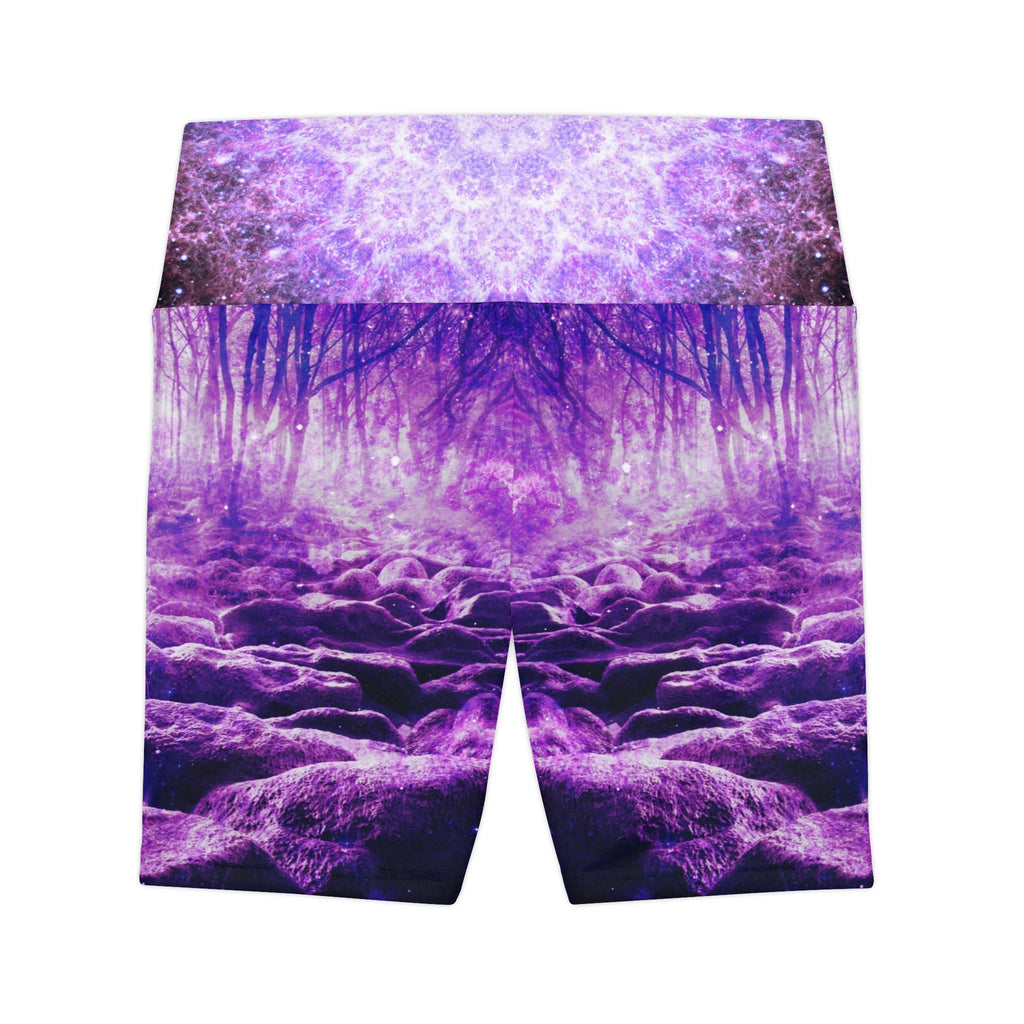 Sahasrara Desires Clearing in the Forest Dreams Women's Workout Shorts