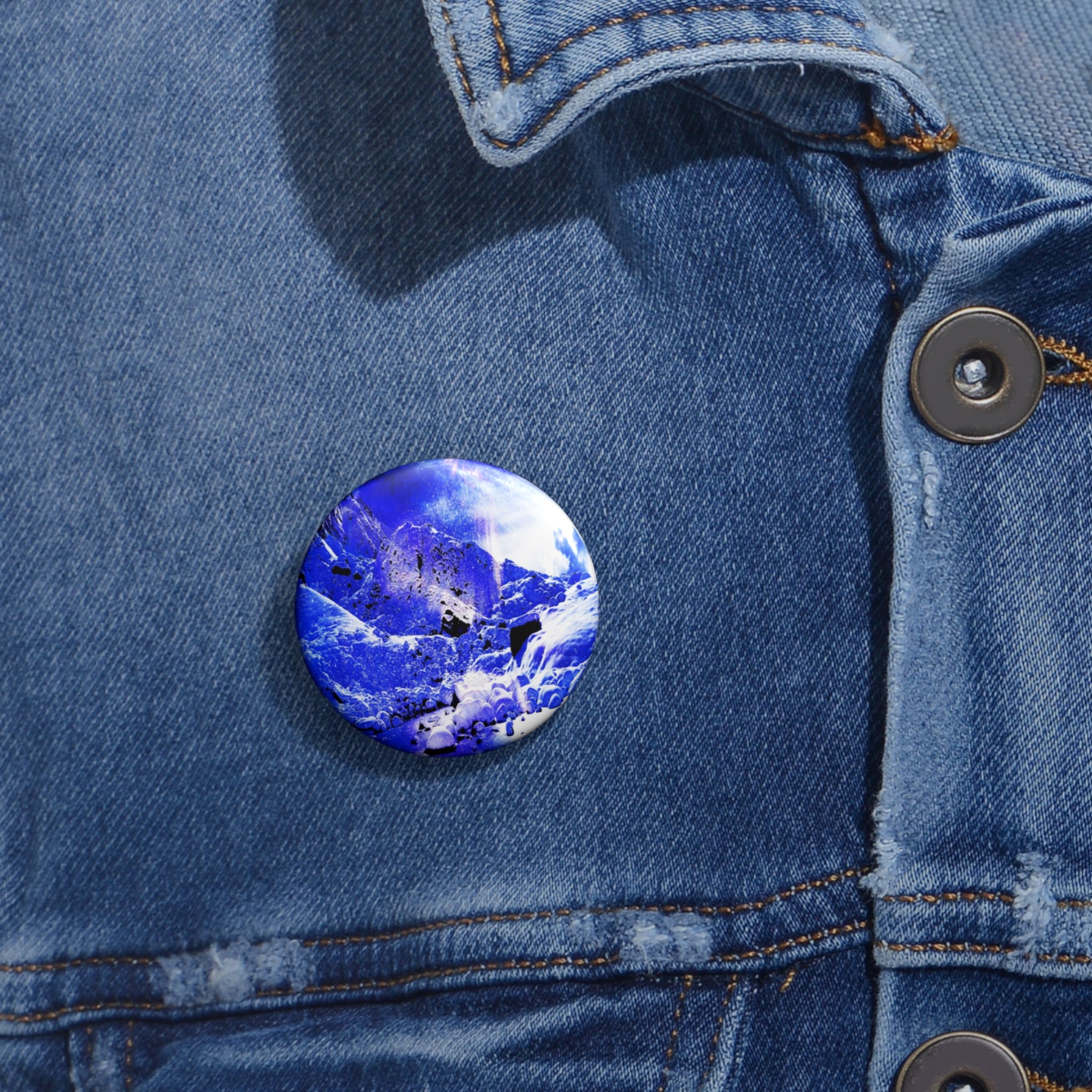 Yule Night Dreams Pin Buttons