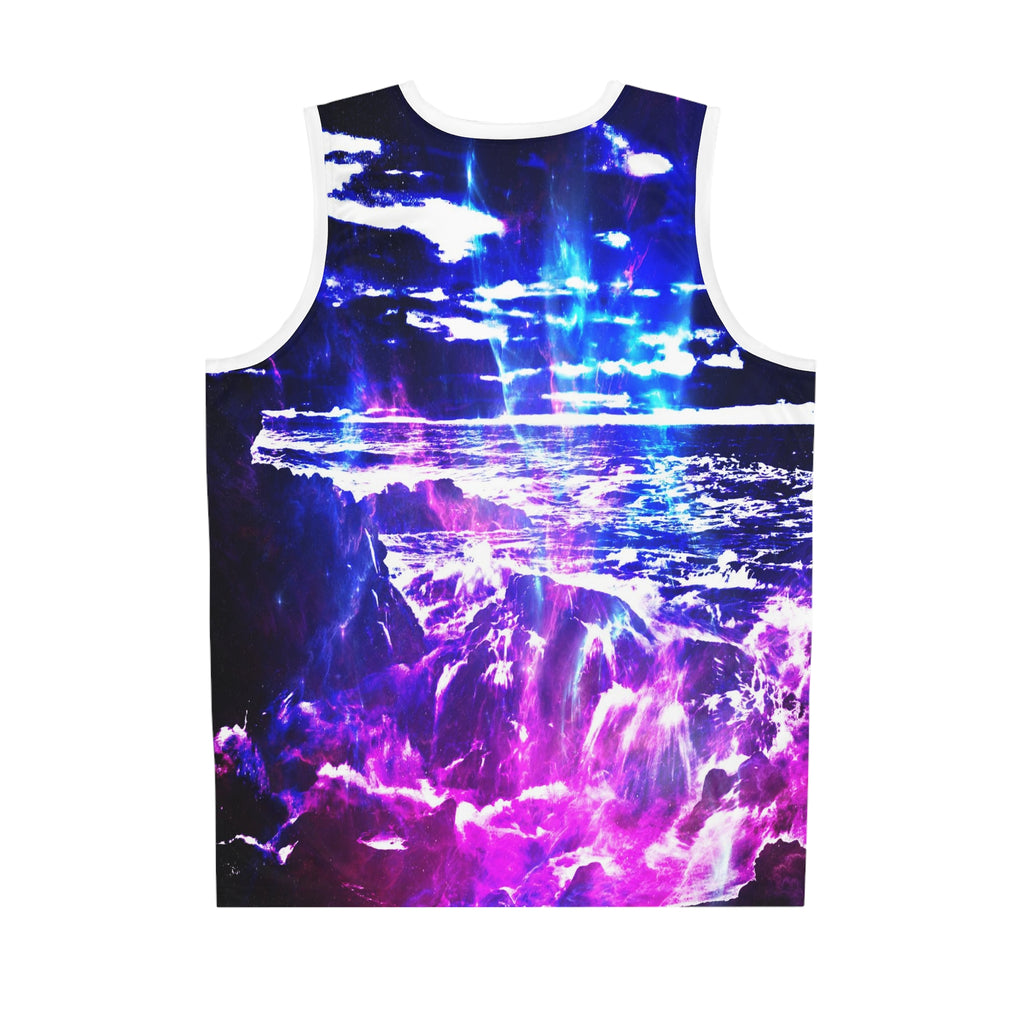 Amethyst Cosmic Falls Dreams Basketball Jersey