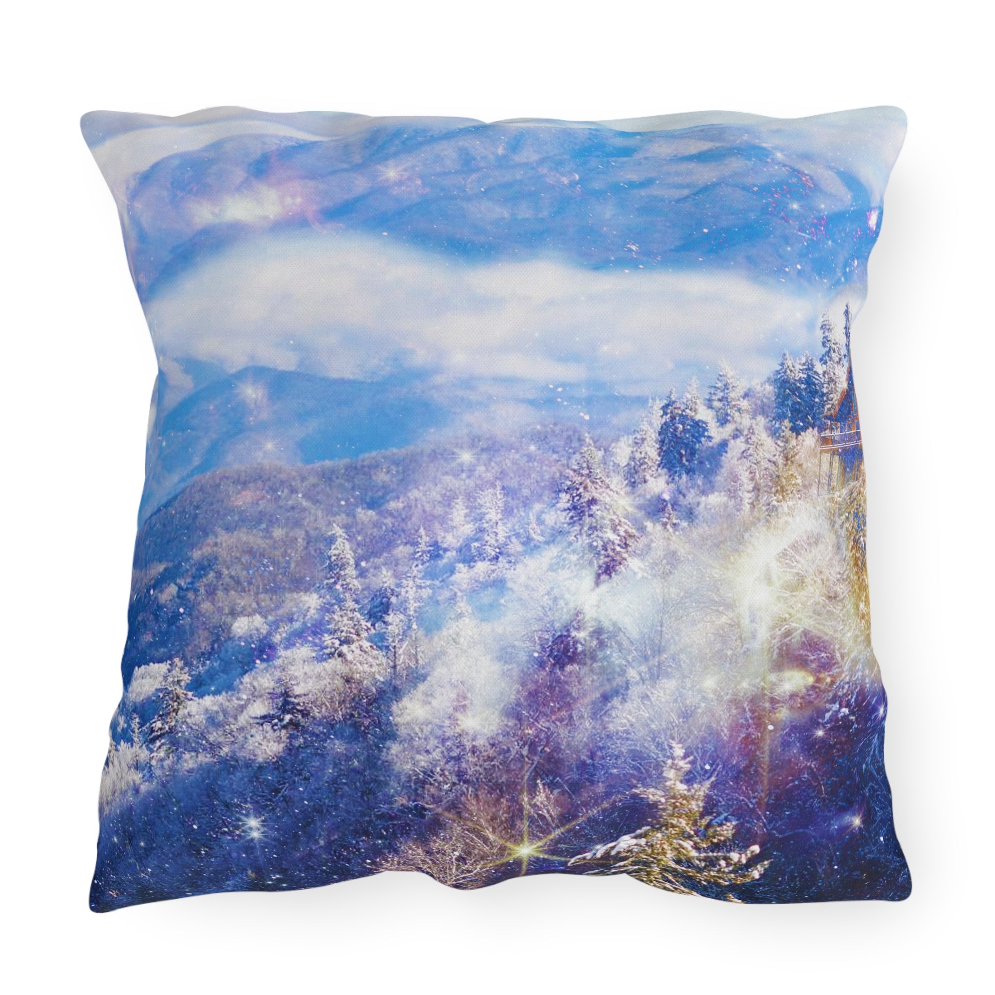 Katerina's Light a Way Smoky Mountain Dreams Outdoor Pillows