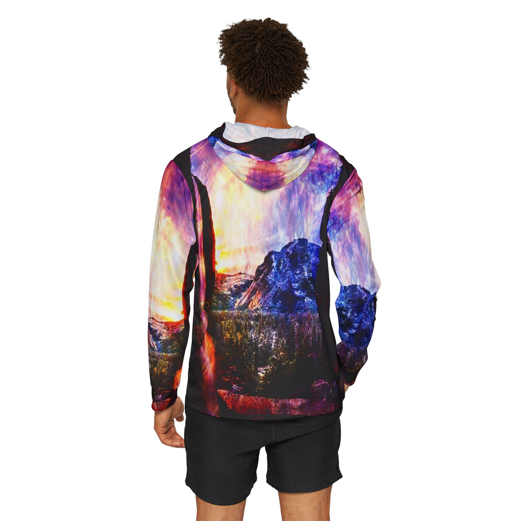 Rise Again Hideaway Mountain Dreams Men's Sports Warmup Hoodie
