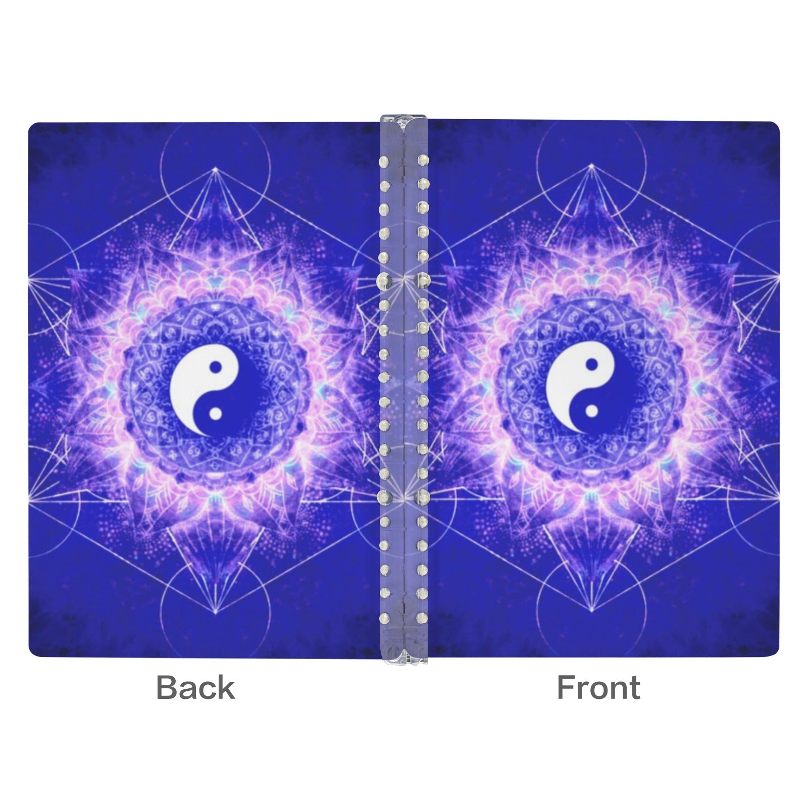 Katerina's Uncertainty in Time & Space Yin Yang Meditations Loose-Leaf Notebooks ( Cover Print, 4-Pack ) | Ships from USA