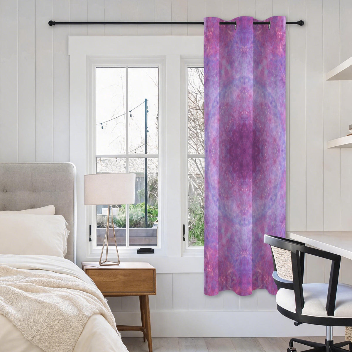 Katerina's Angelus Everlasting Desires Grommet Curtain 42" x 63" ( 1 Piece ) | Ships from USA