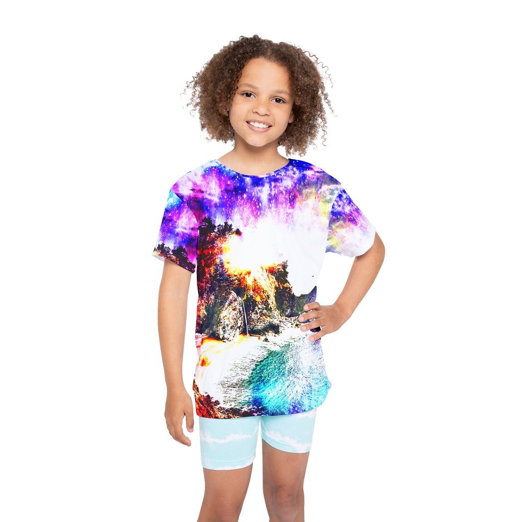 Rainbow Universe Hideaway Cove Dreams Kids Sports Jersey