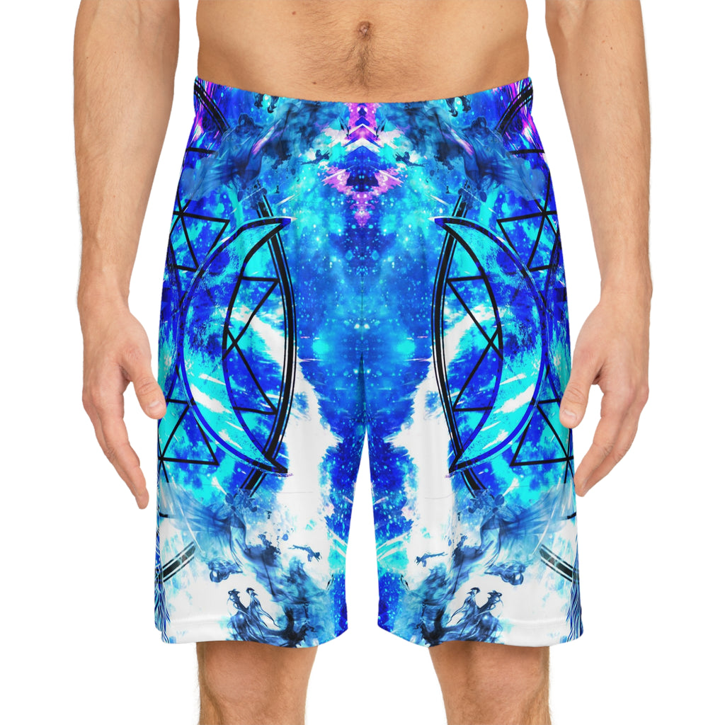 Creation's Magical Awakening Desires Meditations Basketball Shorts