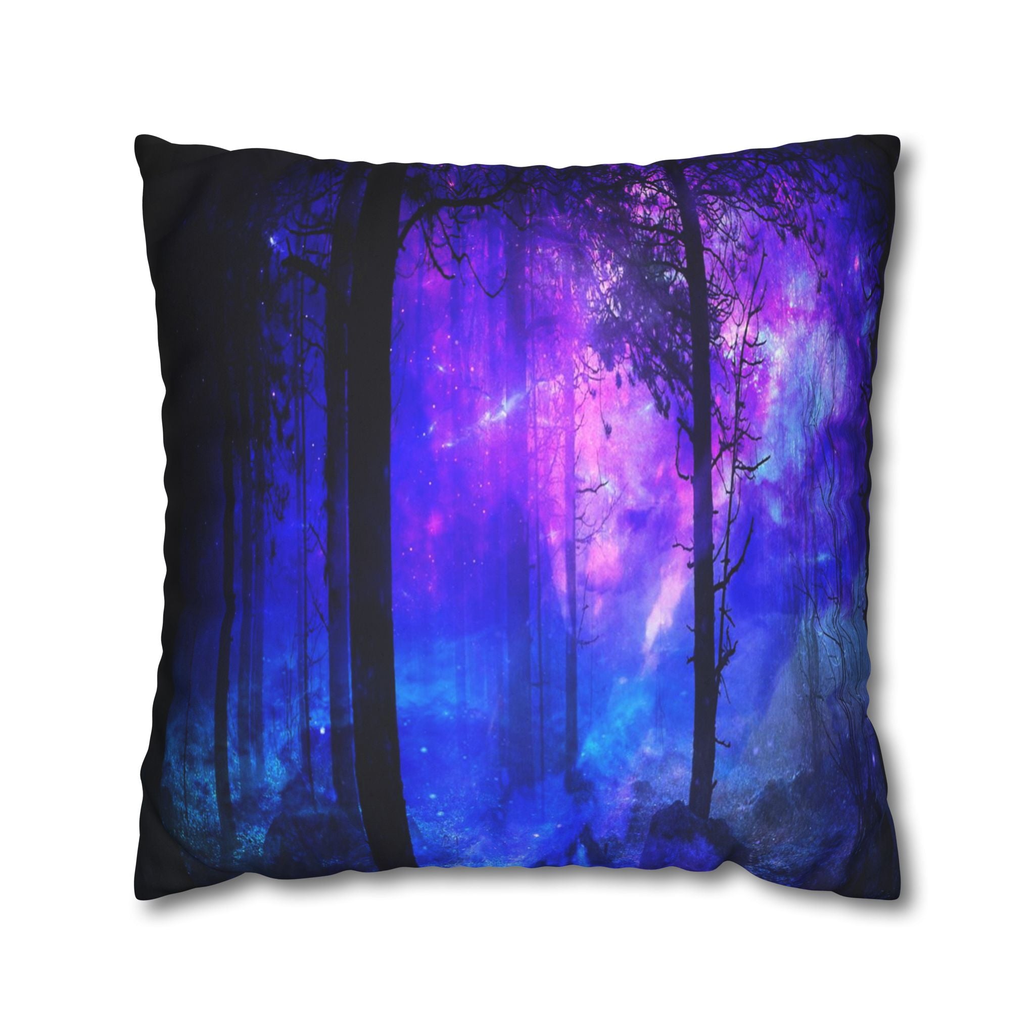 Creation's Heaven Mystic Night Dreams Faux Suede Square Pillow Case