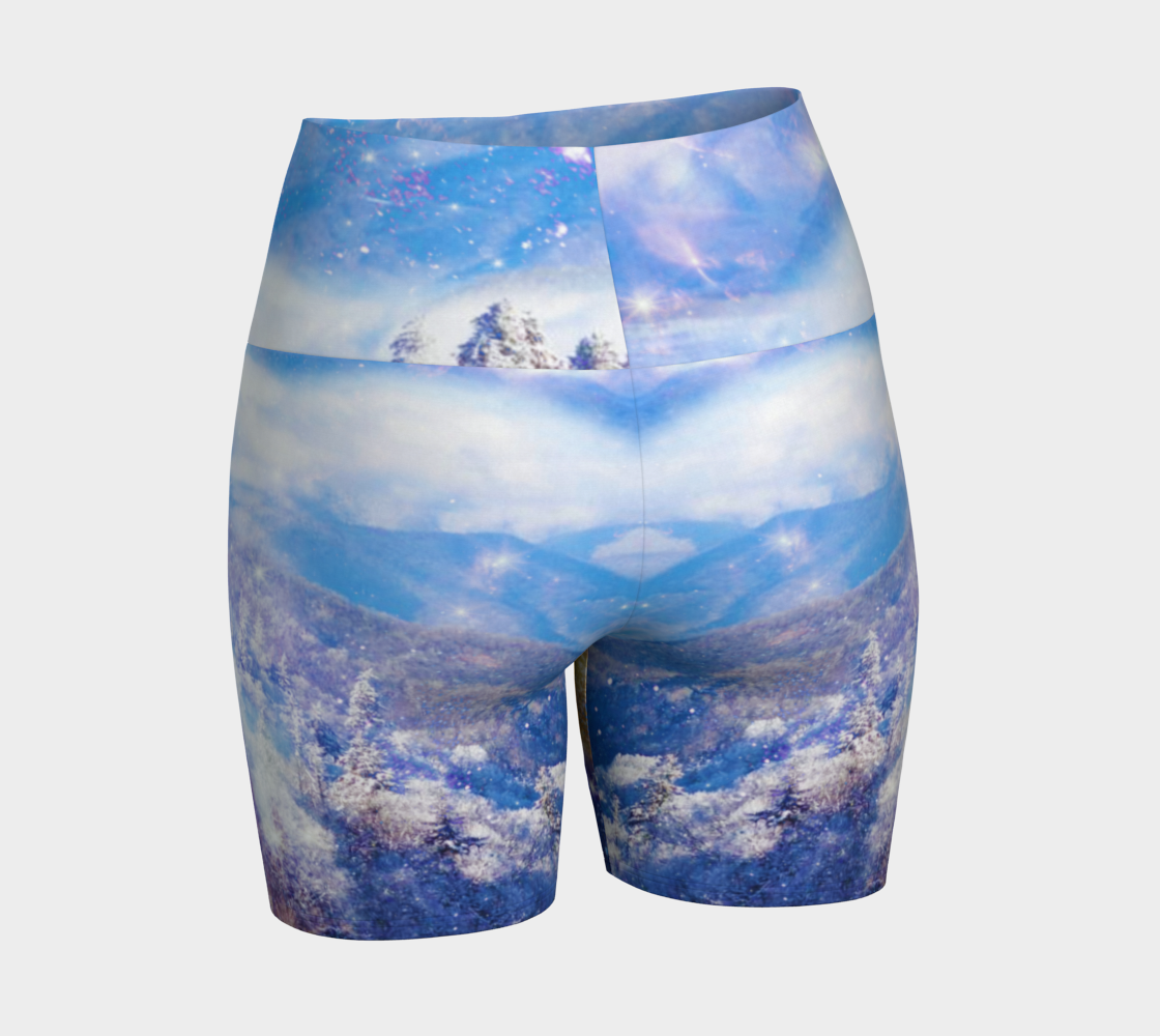 Katerina's Light a Way Smoky Mountain Dreams Yoga Shorts