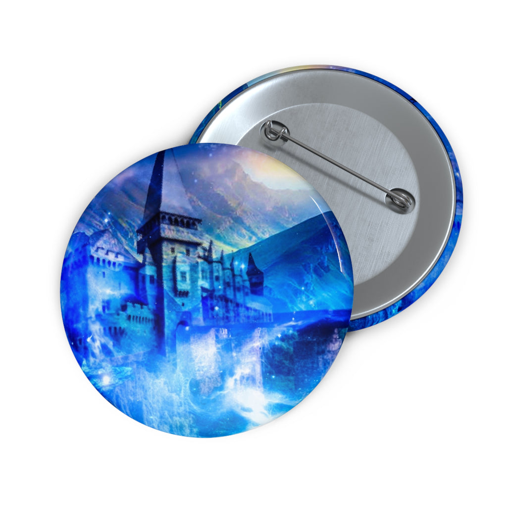 Castle of Glass Dreams Pin Button