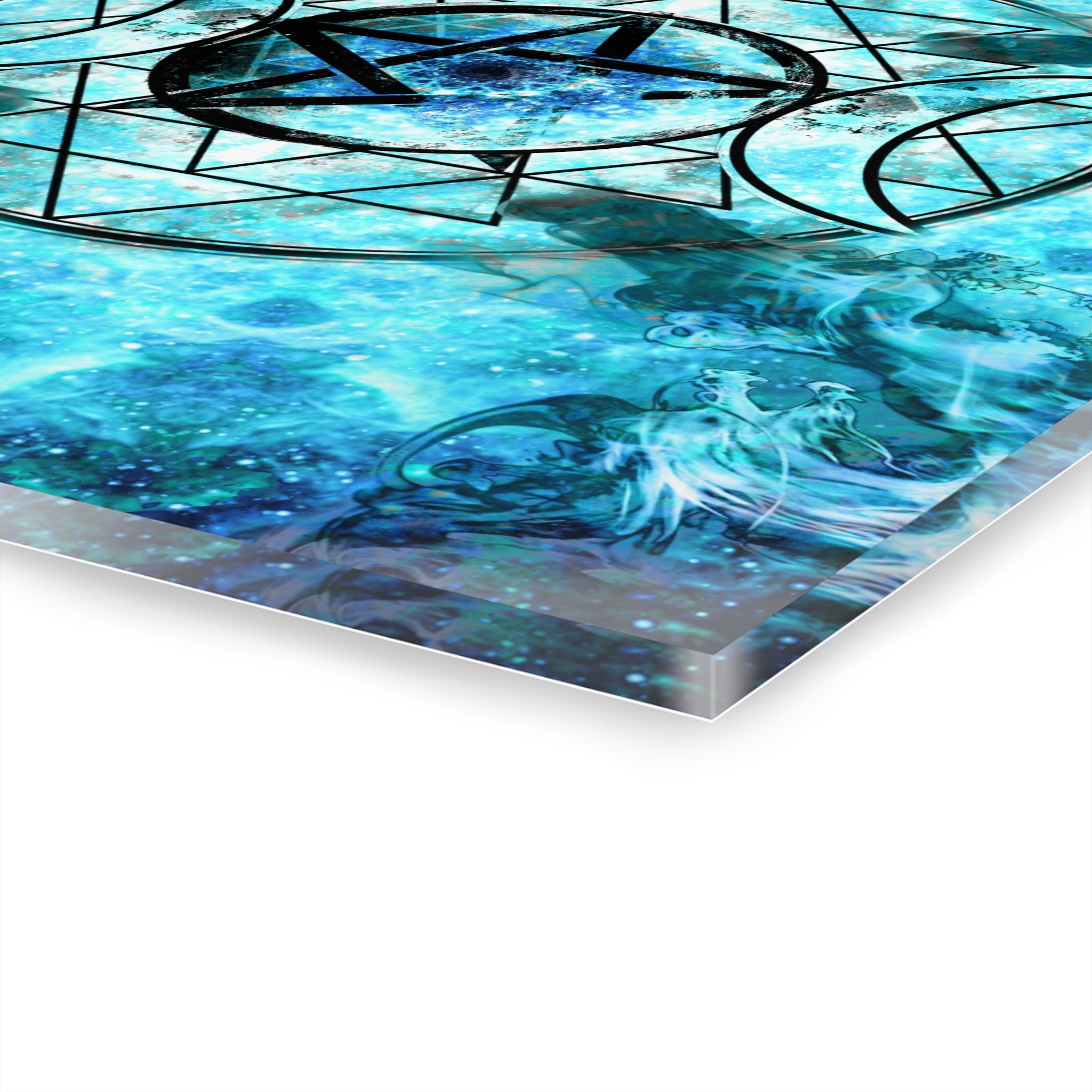 Amen Jin's All the White Horses Triple Goddess Meditations Acrylic (French Cleat)