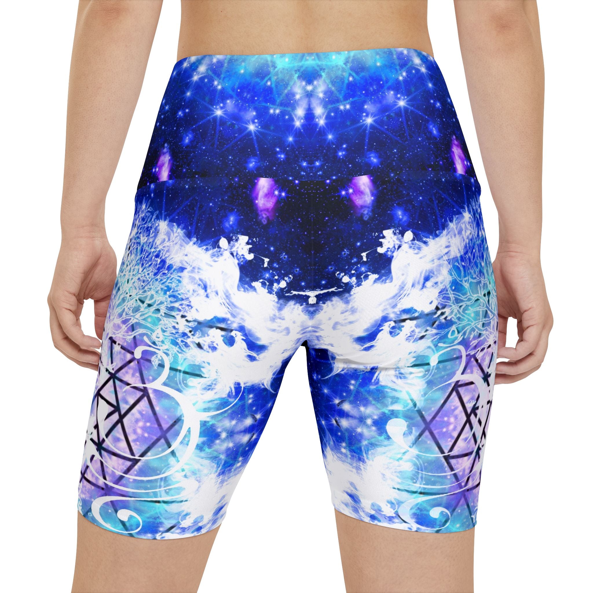 Amen Jin's Katerina's Eros & Psyche Buddha Meditations W Workout Shorts