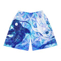 Amen Jin's Mandala of Dragon Fire Desires Koi Meditations Men's Basketball Shorts