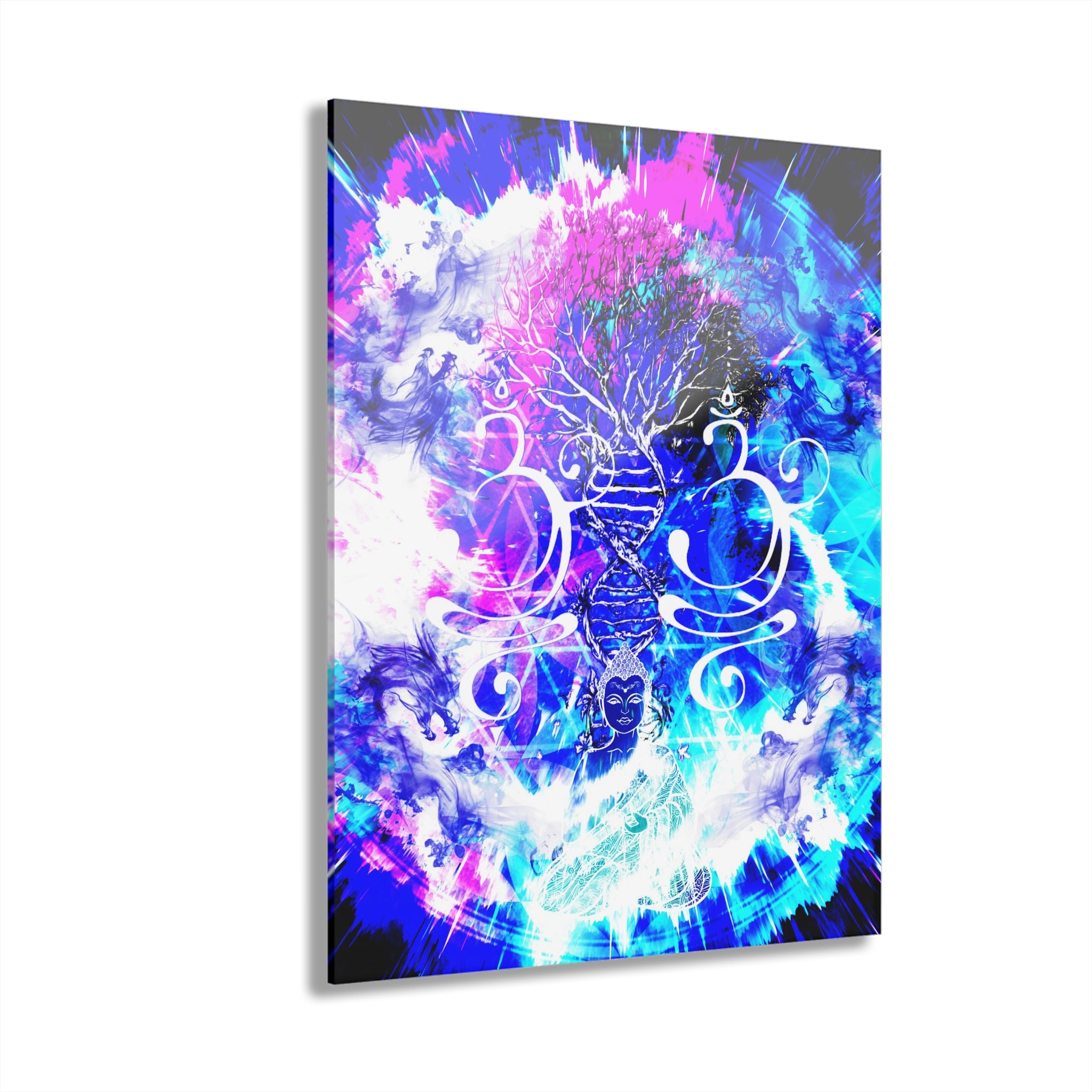 Creation's Desires Buddha Meditations Acrylic Prints (French Cleat Hanging)