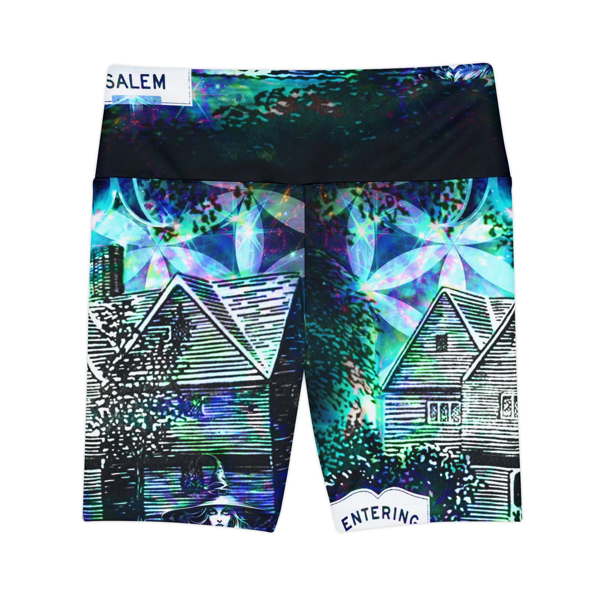 Katerina's Now and Forever Salem Witch Meditations Women's Workout Shorts