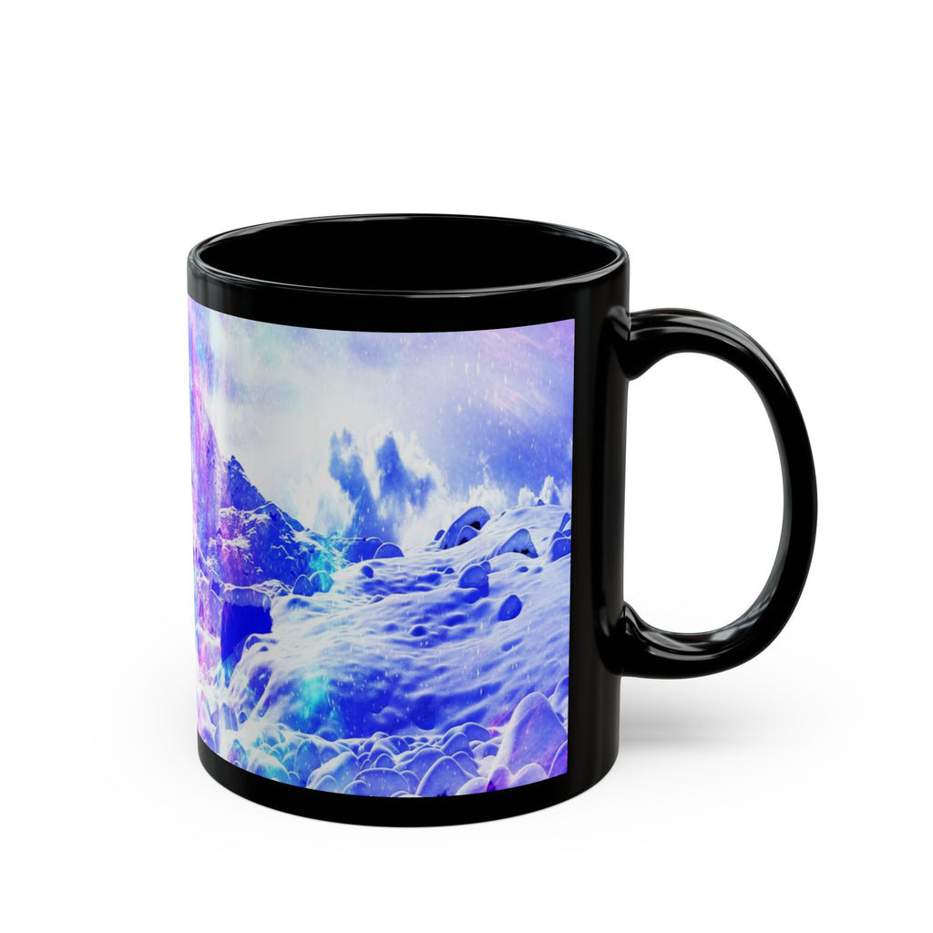 Amethyst Yule Night Dreams Black Mug