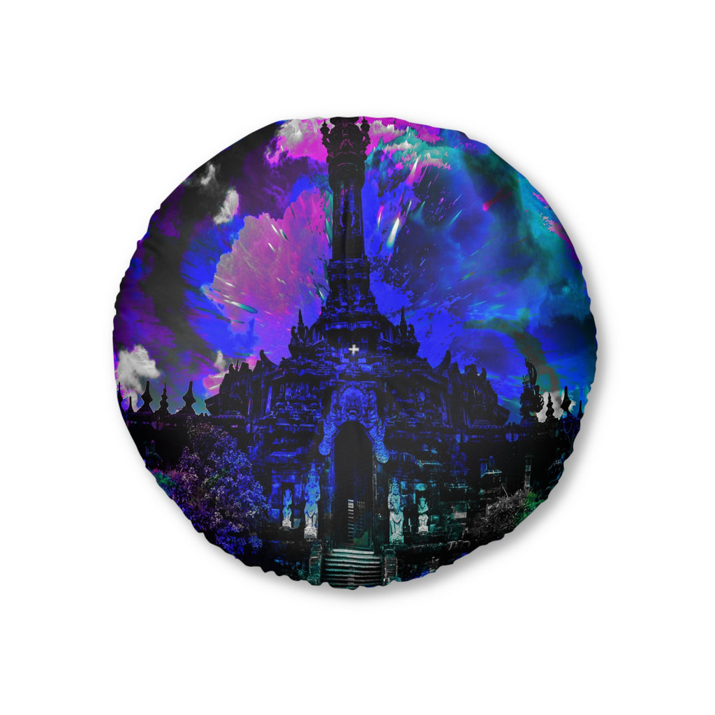 Creation's Bali DesiresTufted Floor Pillow, Round