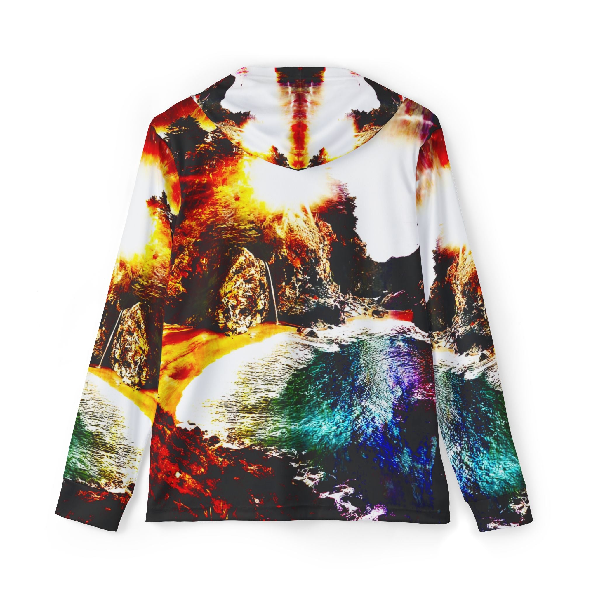 Rise Again Hideaway Cove Dreams Men's Sports Warmup Hoodie
