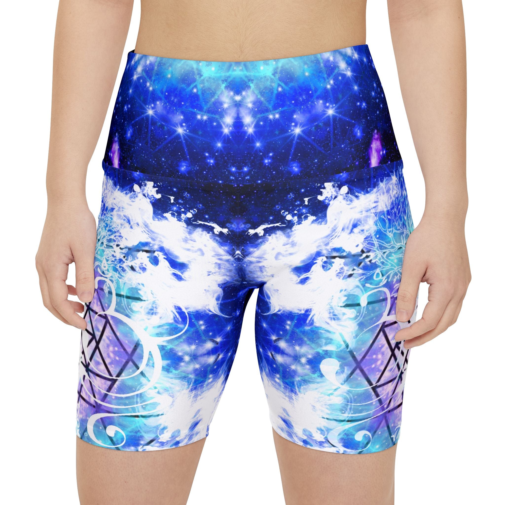 Amen Jin's Katerina's Eros & Psyche Buddha Meditations W Workout Shorts