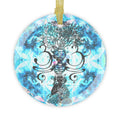 Amen Jin's all the White Horses Buddha Meditations Glass Ornaments